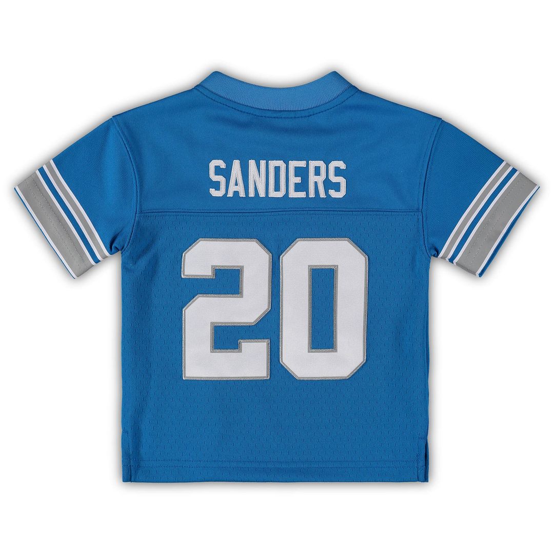 Barry Sanders Detroit Lions Mitchell & Ness Infant 1996 Retired Legacy Jersey - Blue Official NFL Team Apparel Football Fan Gear