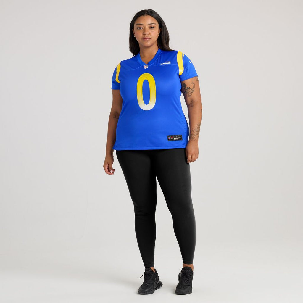 Byron Young Los Angeles Rams Nike Women's Home Game Jersey - Royal Official NFL Team Apparel Football Fan Gear