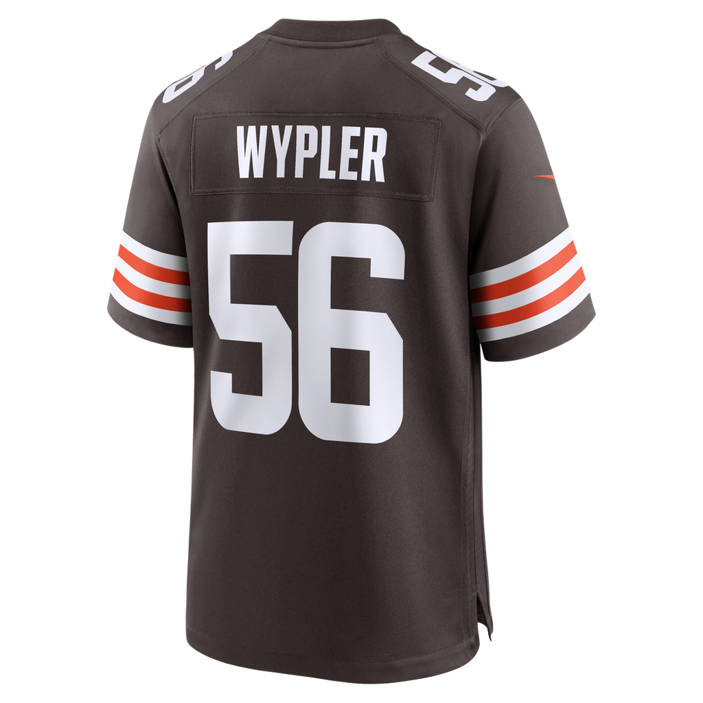 Luke Wypler Cleveland Browns Nike Team Game Jersey - Brown Official NFL Team Apparel Football Fan Gear