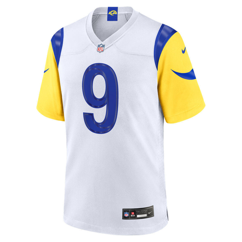 Matthew Stafford Los Angeles Rams Nike White Game Player Jersey - White Official NFL Team Apparel Football Fan Gear