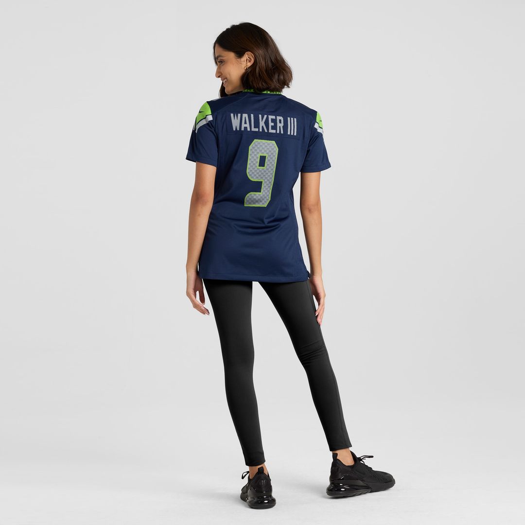 Kenneth Walker III Seattle Seahawks Nike Women's Player Jersey - Royal Official NFL Team Apparel Football Fan Gear