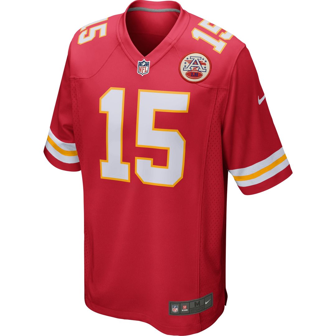 Patrick Mahomes Kansas City Chiefs Nike Youth Game Jersey - Red Official NFL Team Apparel Football Fan Gear