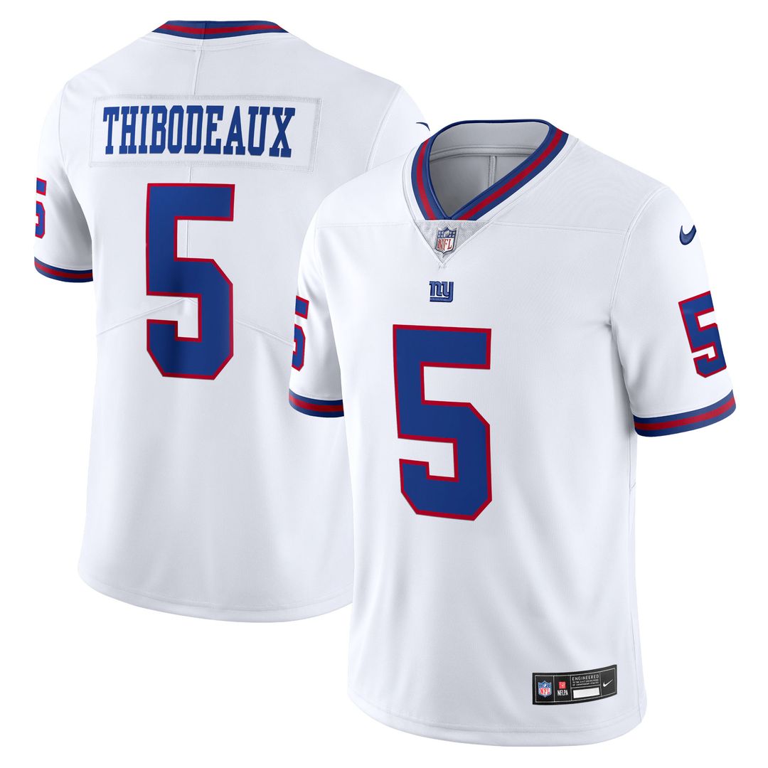 Kayvon Thibodeaux New York Giants Nike Alternate Vapor Untouchable Limited Jersey - White Official NFL Team Apparel Football Fan Gear
