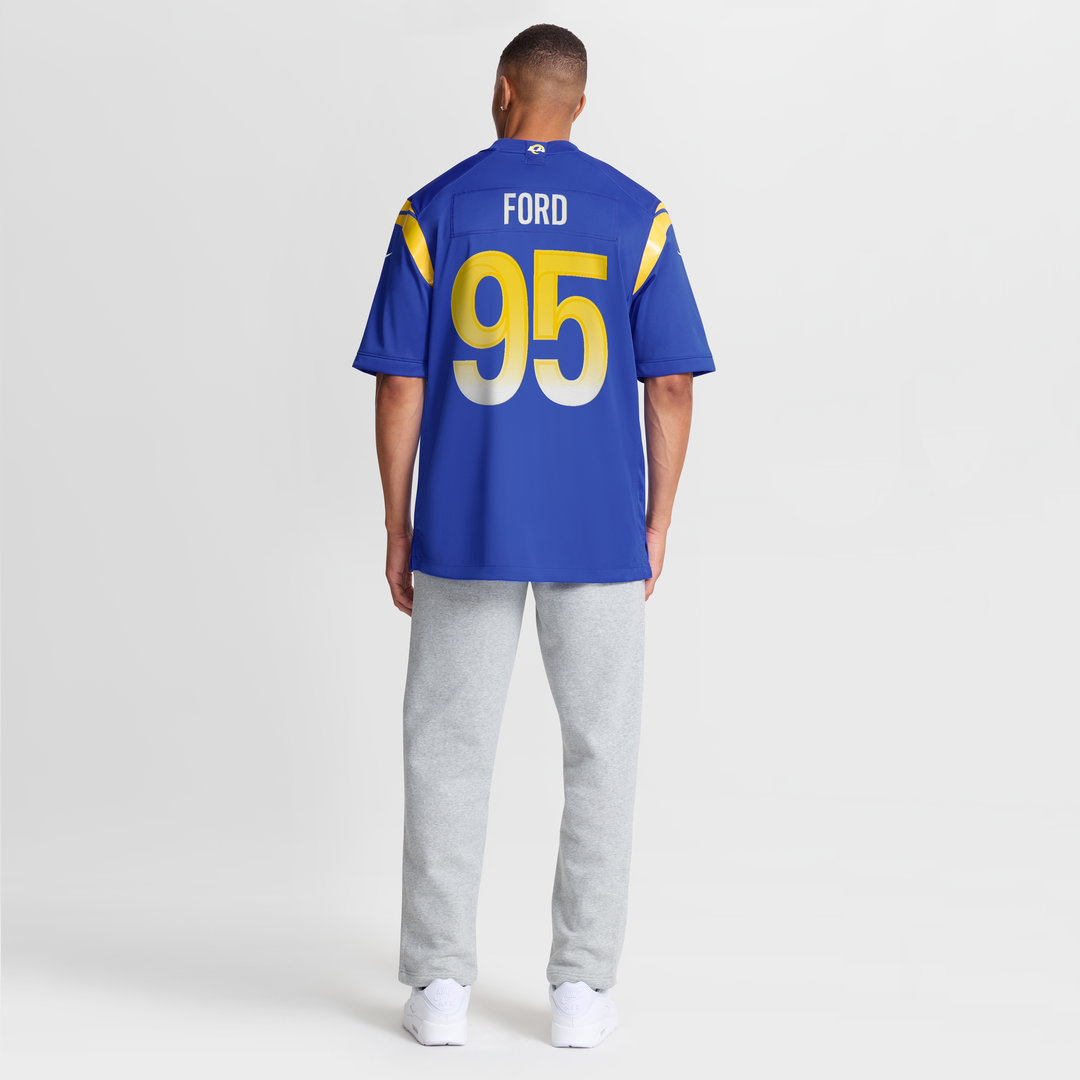 Poona Ford Los Angeles Rams Nike Team Game Jersey - Royal Official NFL Team Apparel Football Fan Gear