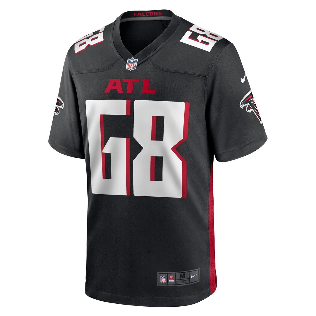 Kyle Hinton Atlanta Falcons Nike Team Game Jersey - Black Official NFL Team Apparel Football Fan Gear