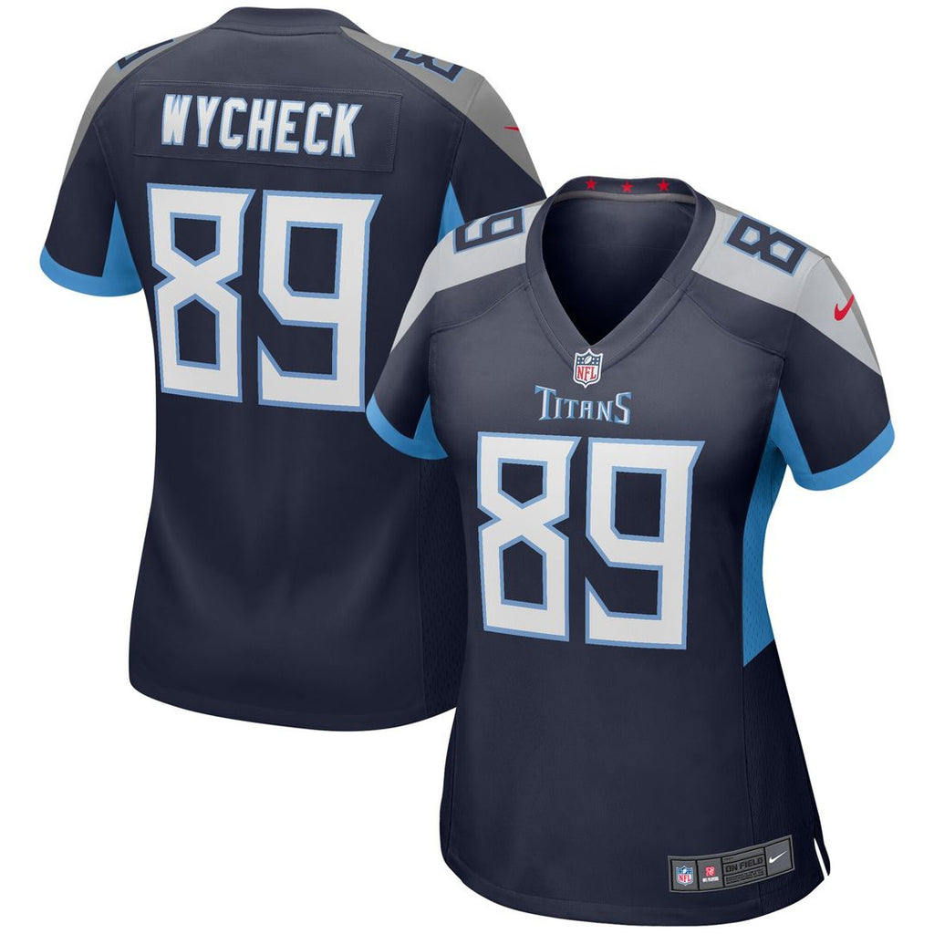 Frank Wycheck Tennessee Titans Nike Women's Game Retired Player Jersey - Navy Official NFL Team Apparel Football Fan Gear