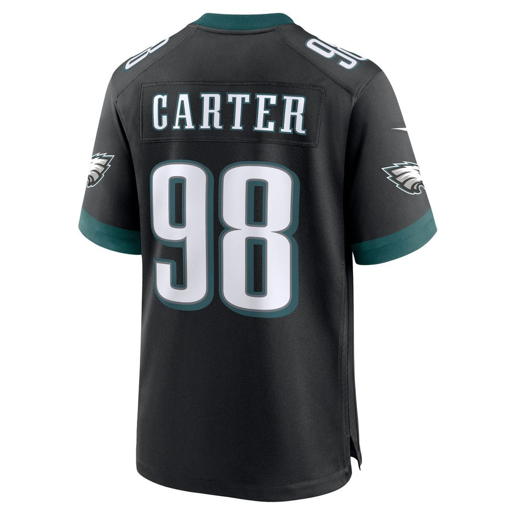 Jalen Carter Philadelphia Eagles Nike Alternate Game Jersey - Kelly Green Official NFL Team Apparel Football Fan Gear