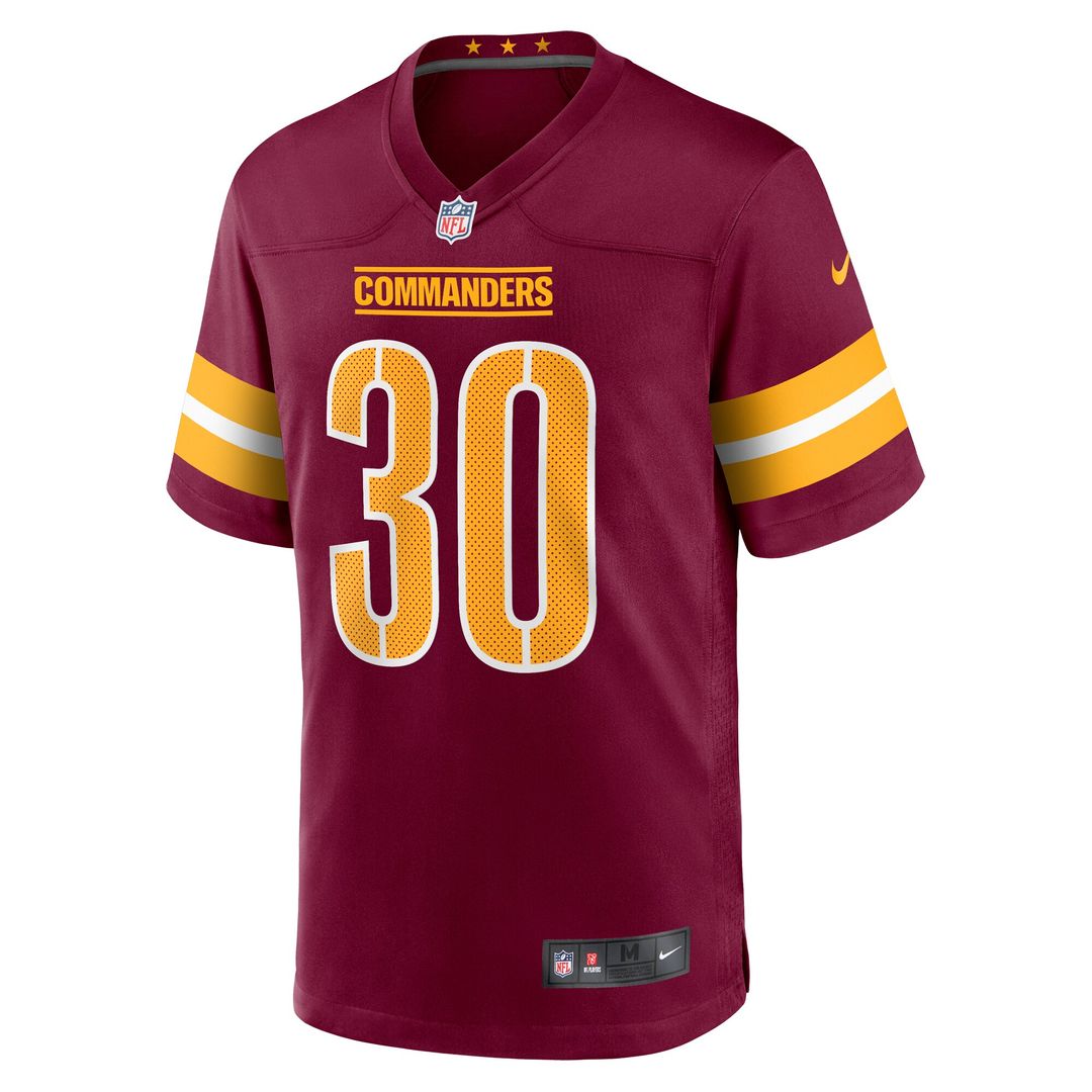 Austin Ekeler Washington Commanders Nike Game Player Jersey - Burgundy Official NFL Team Apparel Football Fan Gear