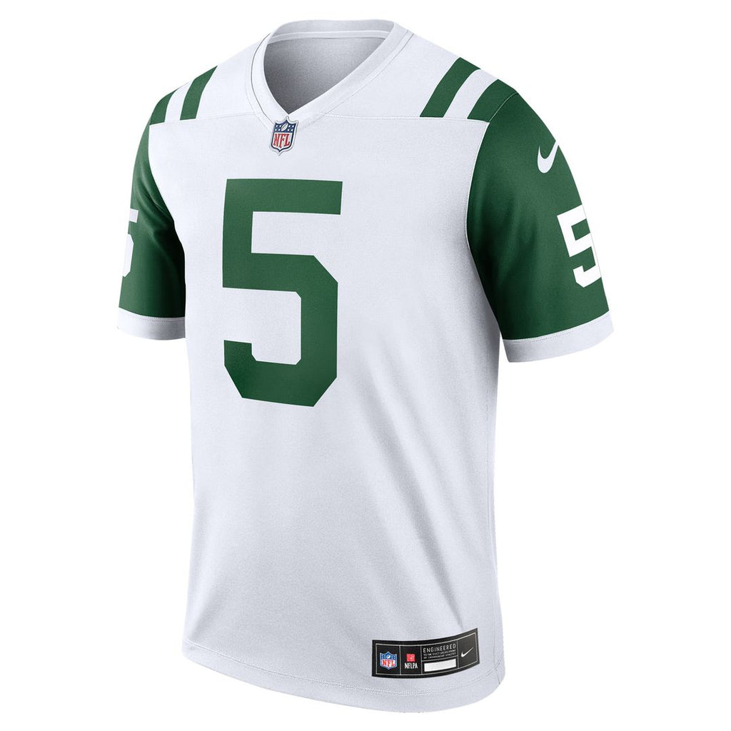 Garrett Wilson New York Jets Nike Legend Player Performance Top - White NFL Fan Gear Popular Style
