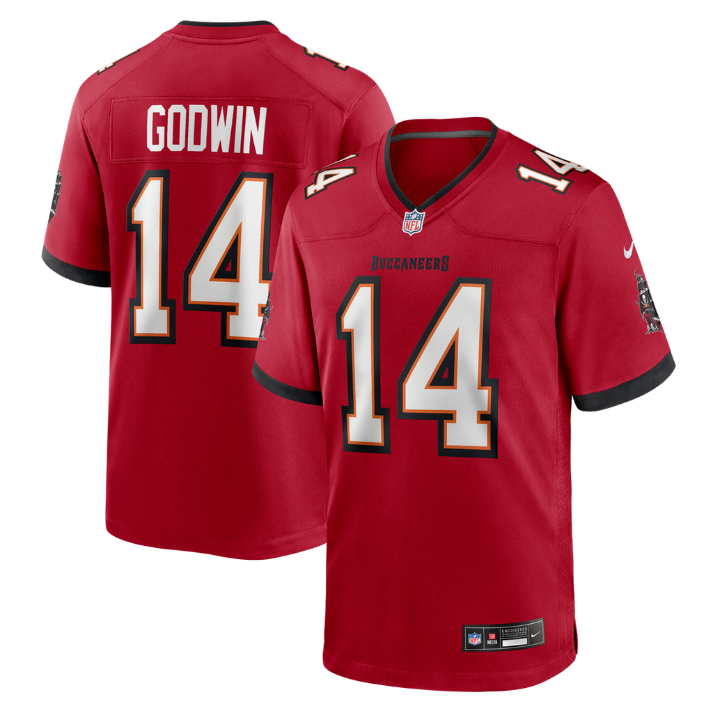 Chris Godwin Tampa Bay Buccaneers Nike Game Player Jersey - Red Official NFL Team Apparel Football Fan Gear