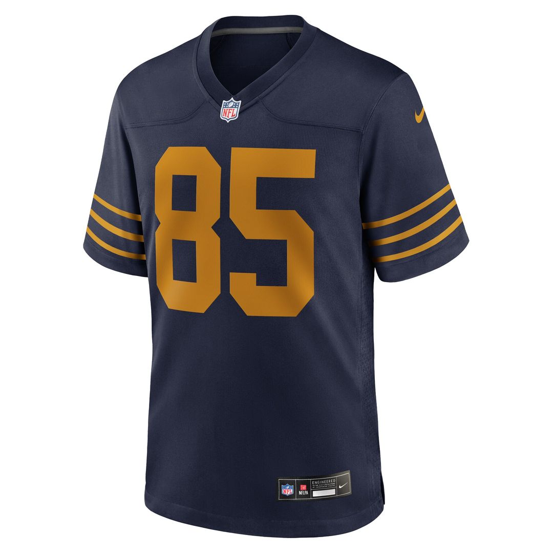 Tucker Kraft Green Bay Packers Nike Alternate Game Jersey - Navy Official NFL Team Apparel Football Fan Gear