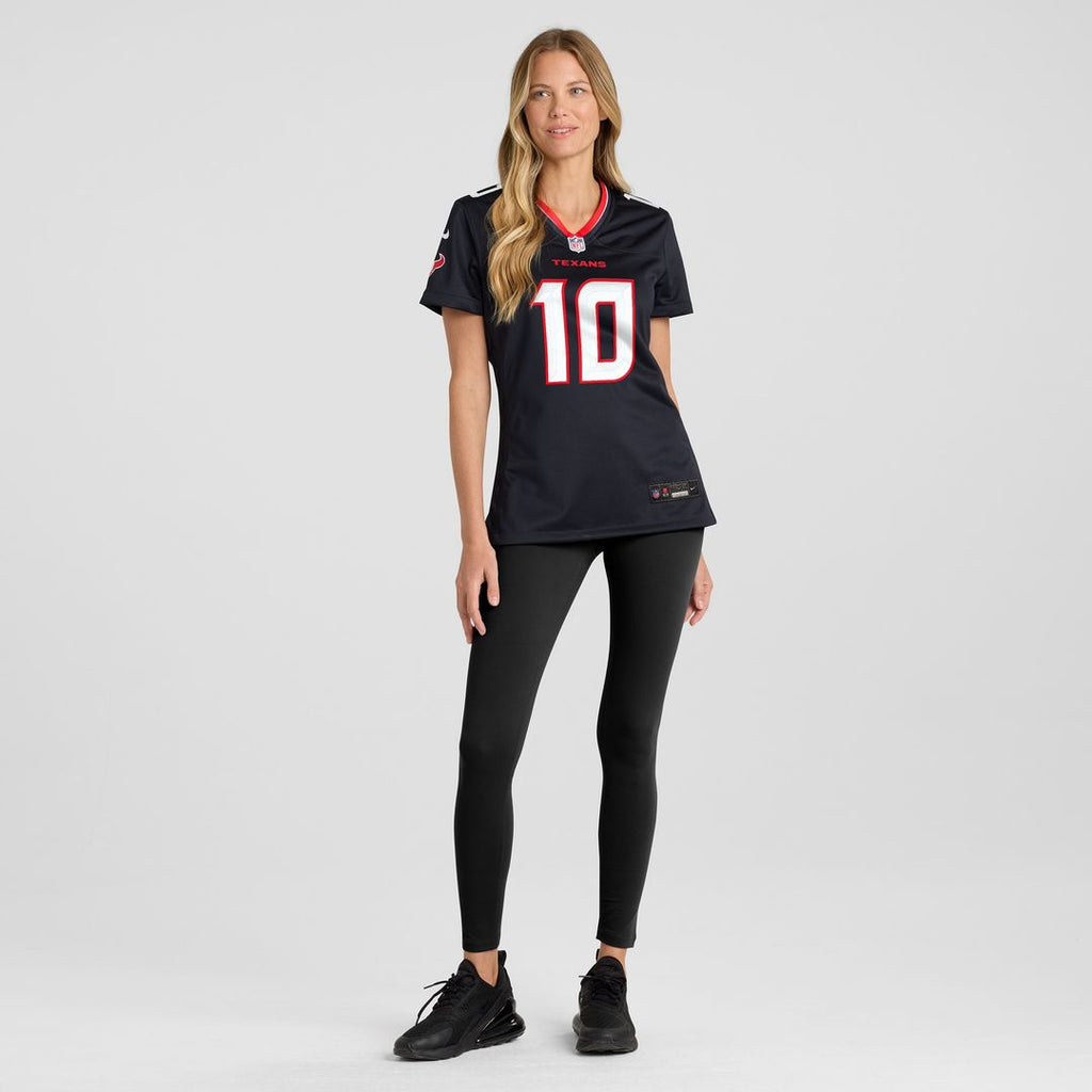 Davis Mills Houston Texans Nike Women's Team Game Jersey - Navy Official NFL Team Apparel Football Fan Gear