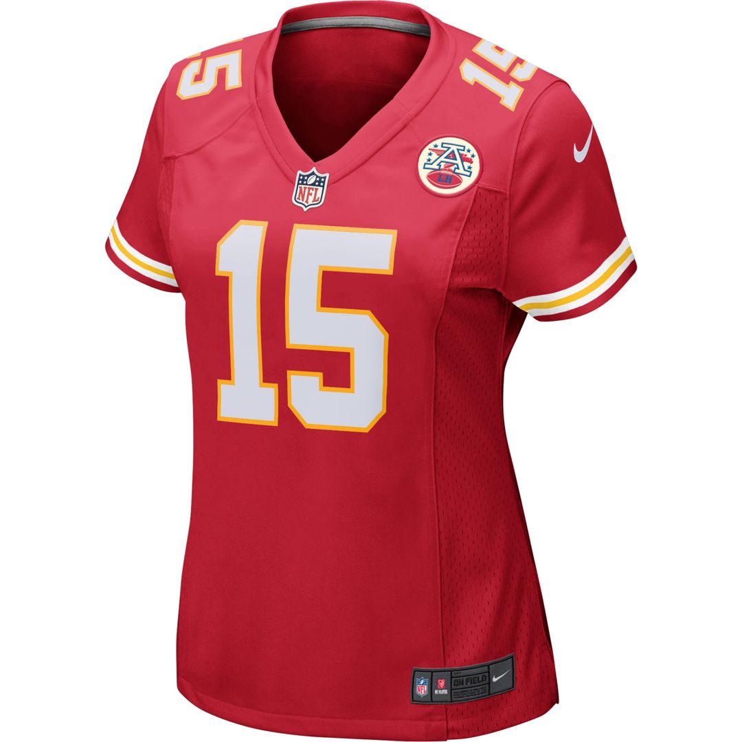 Patrick Mahomes Kansas City Chiefs Nike Women's Game Jersey - Red Official NFL Team Apparel Football Fan Gear