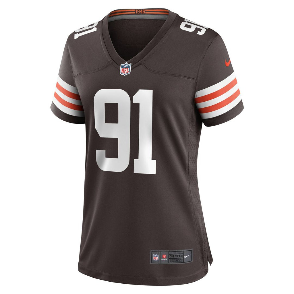 Alex Wright Cleveland Browns Nike Women's Team Game Jersey - Brown Official NFL Team Apparel Football Fan Gear