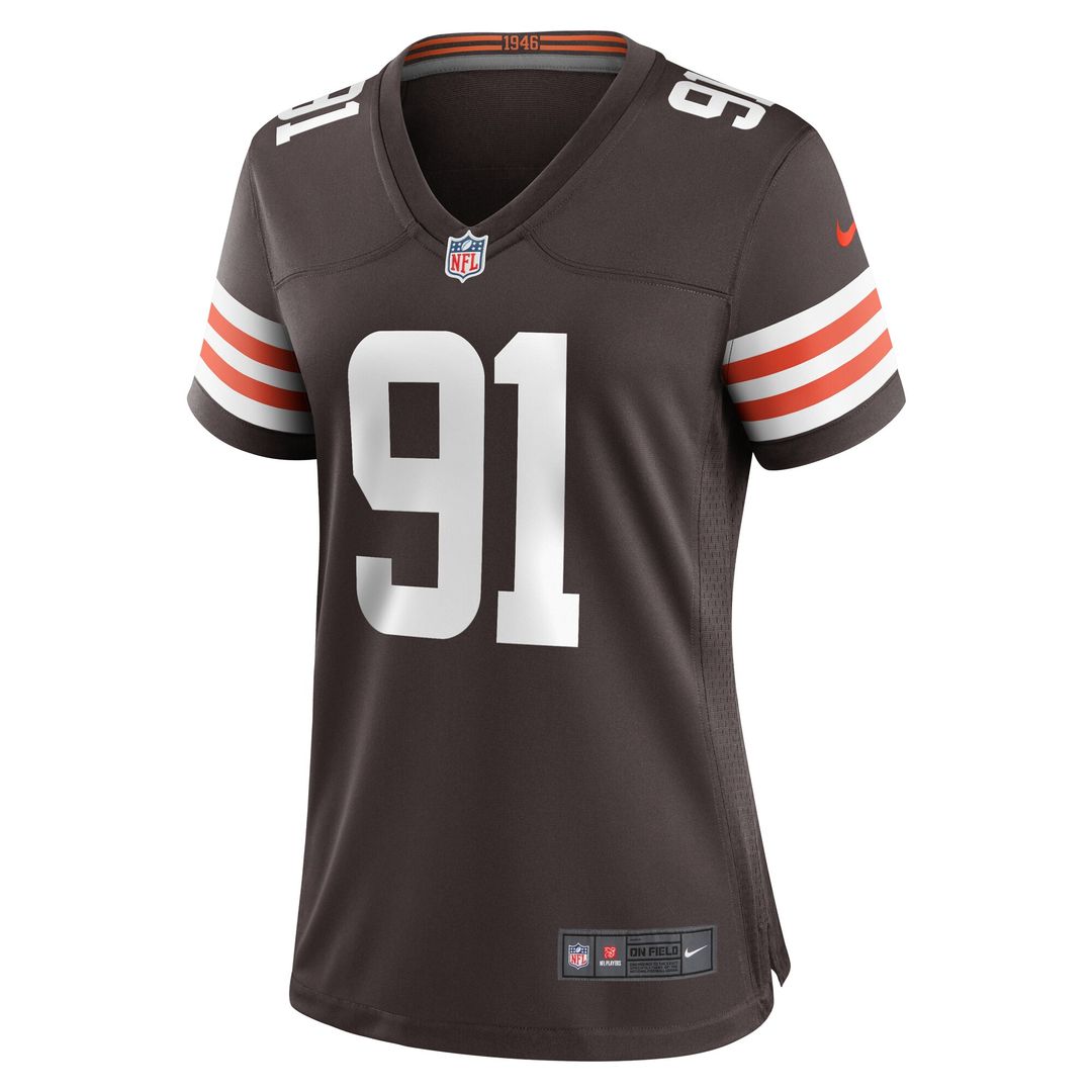 Alex Wright Cleveland Browns Nike Women's Team Game Jersey - Brown Official NFL Team Apparel Football Fan Gear