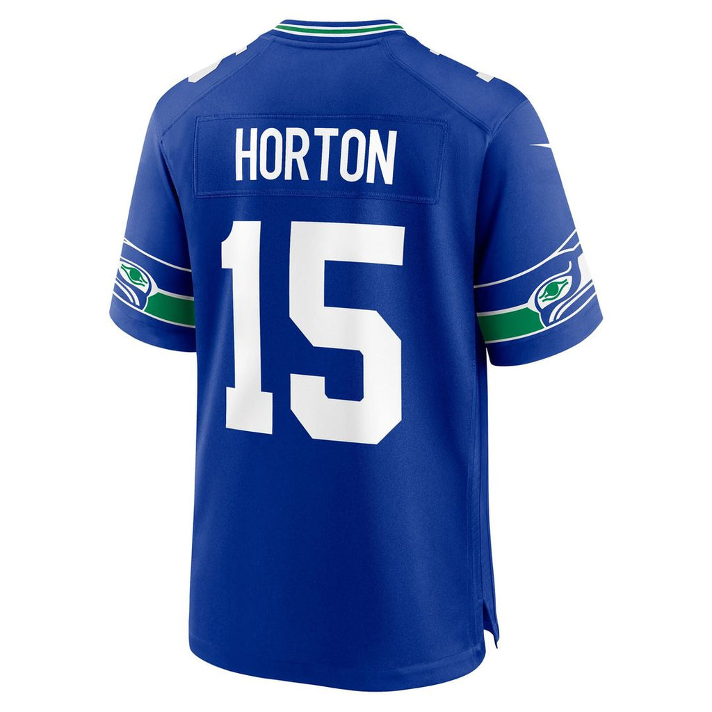 Tory Horton Seattle Seahawks Nike Team Game Jersey - College Navy Official NFL Team Apparel Football Fan Gear