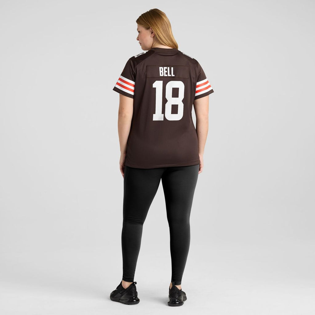 David Bell Cleveland Browns Nike Women's Game Jersey - Brown Official NFL Team Apparel Football Fan Gear