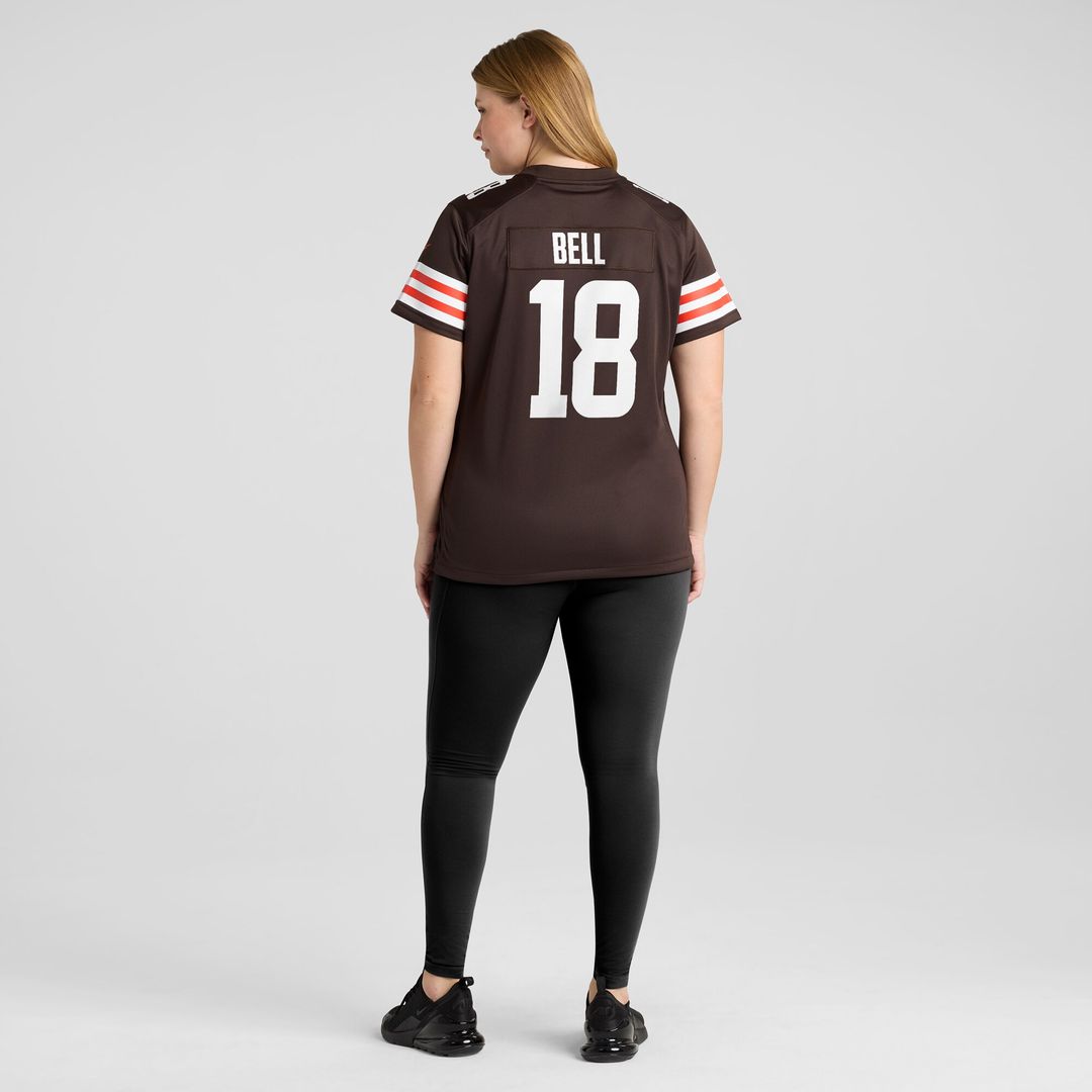 David Bell Cleveland Browns Nike Women's Game Jersey - Brown Official NFL Team Apparel Football Fan Gear