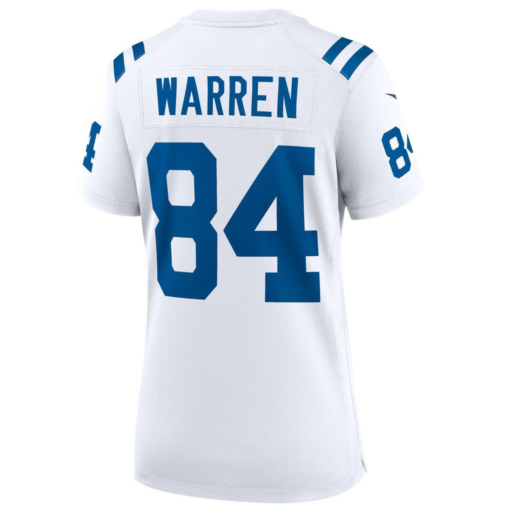 Tyler Warren Indianapolis Colts Nike Women's Game Jersey - White Official NFL Team Apparel Football Fan Gear