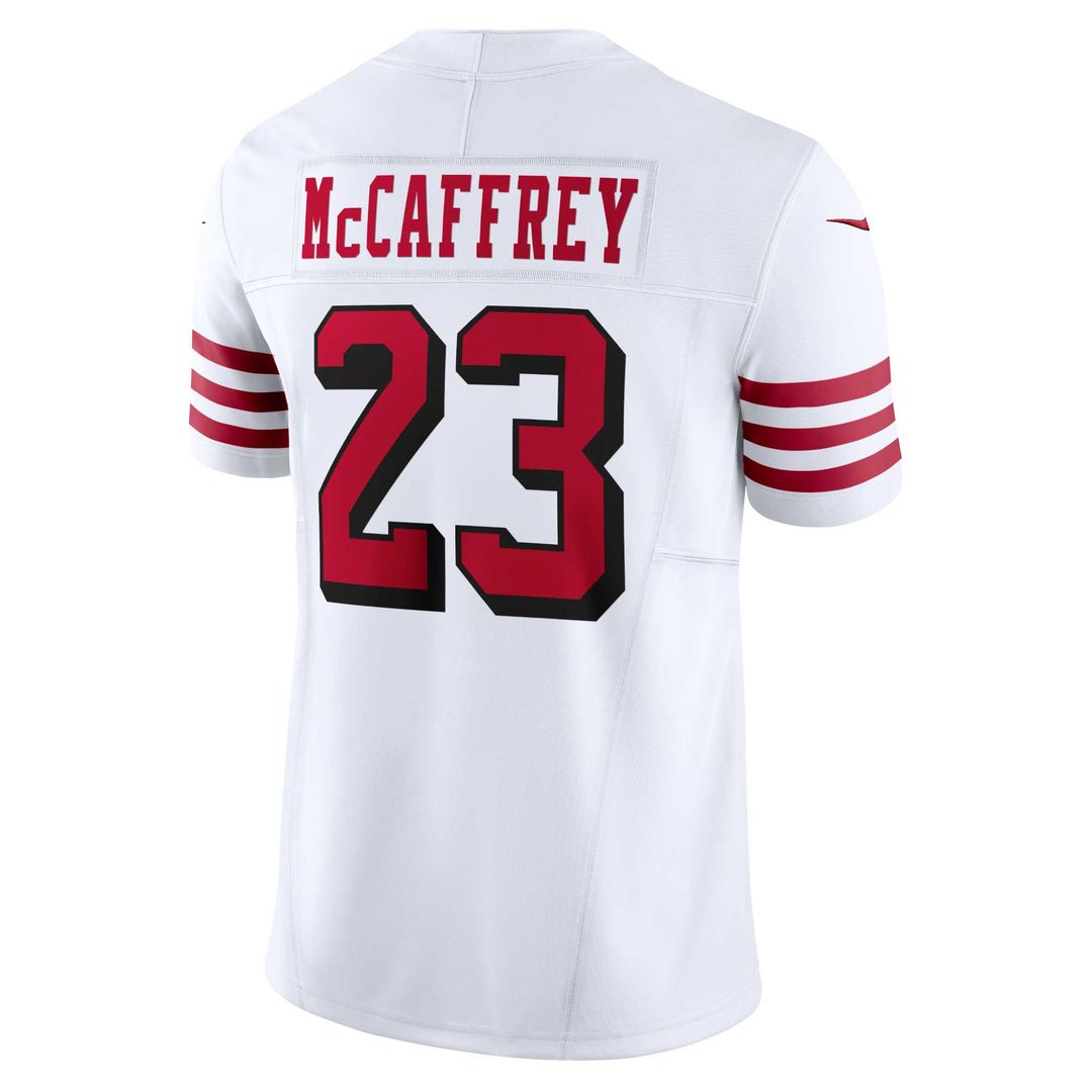 Christian McCaffrey San Francisco 49ers Nike Vapor F.U.S.E. Limited Jersey - Scarlet Official NFL Team Apparel Football Fan Gear