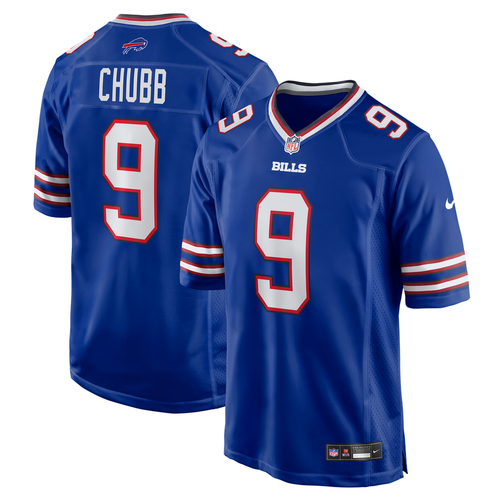 Bradley Chubb Buffalo Bills Nike Team Game Jersey - Royal Official NFL Team Apparel Football Fan Gear