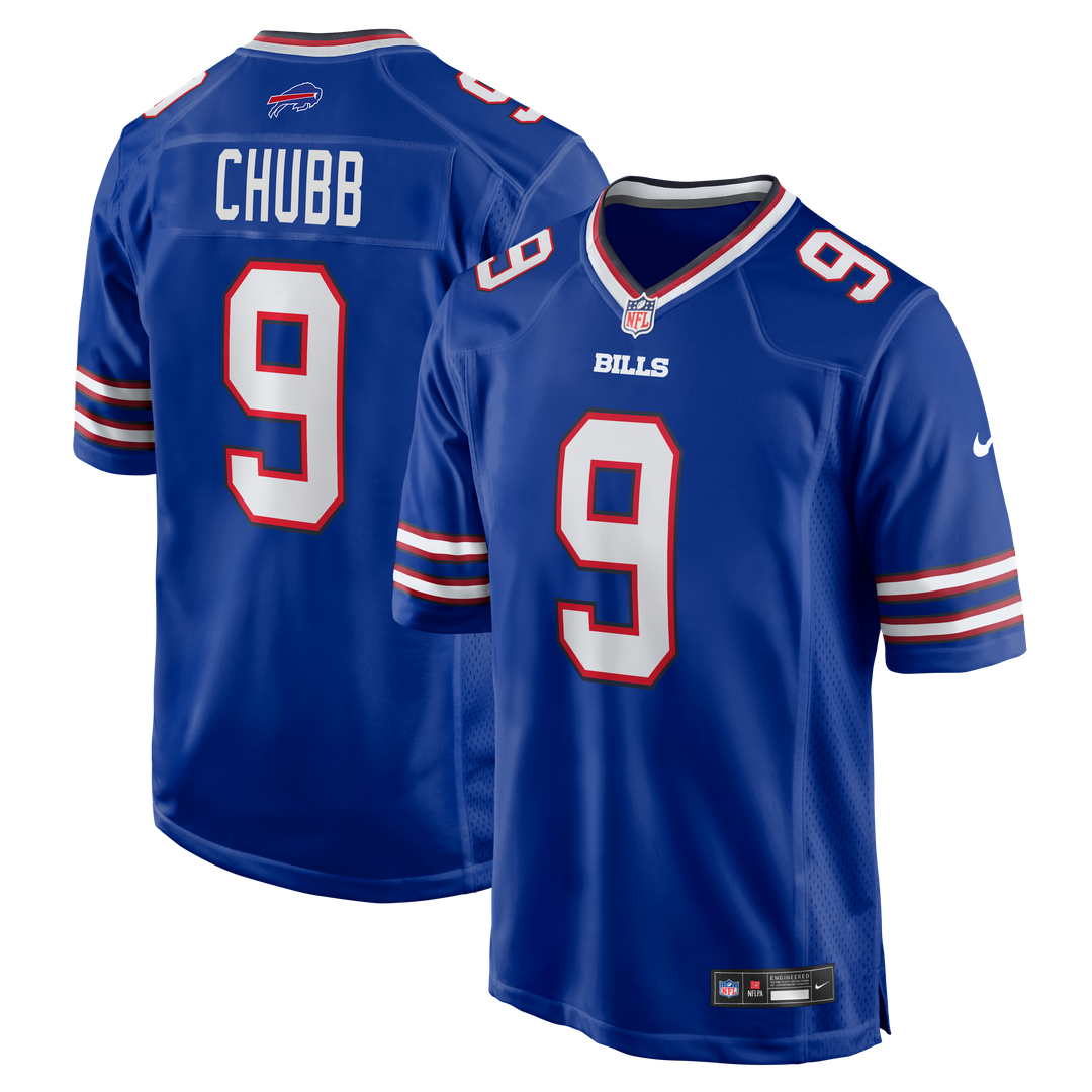 Bradley Chubb Buffalo Bills Nike Team Game Jersey - Royal Official NFL Team Apparel Football Fan Gear