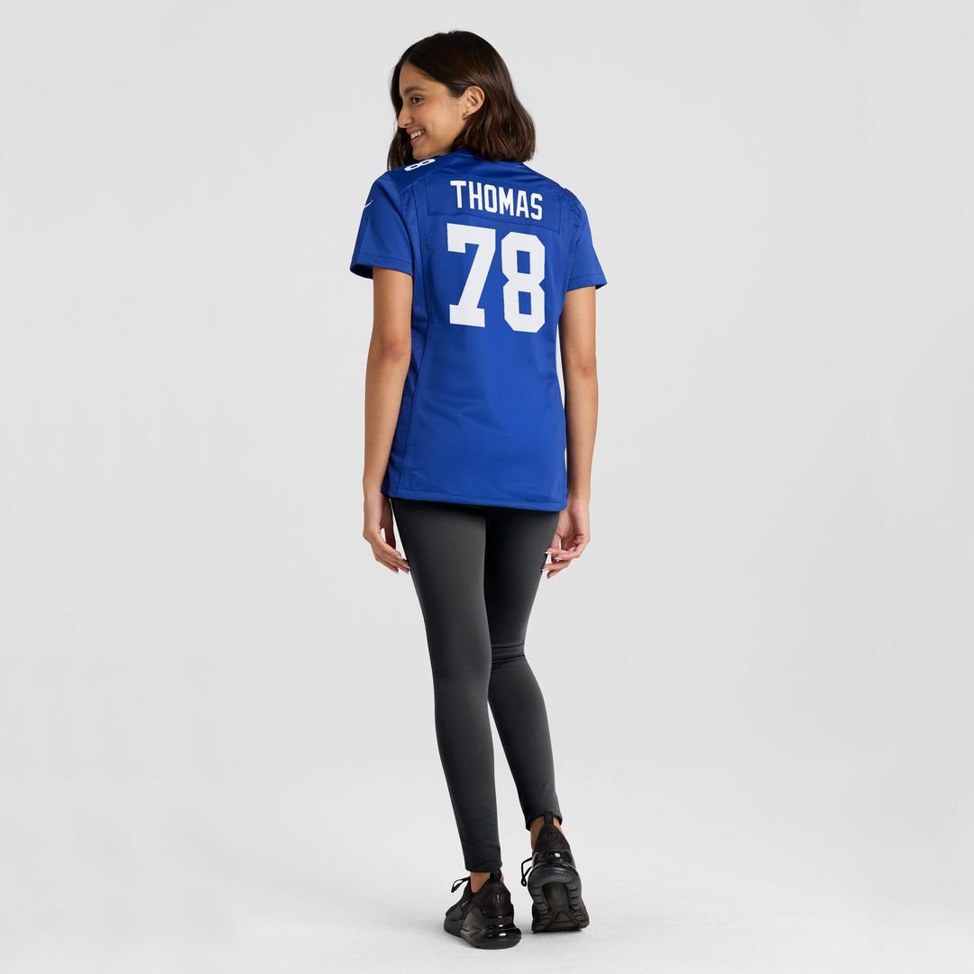 Andrew Thomas New York Giants Nike Women's Game Jersey - Royal Official NFL Team Apparel Football Fan Gear