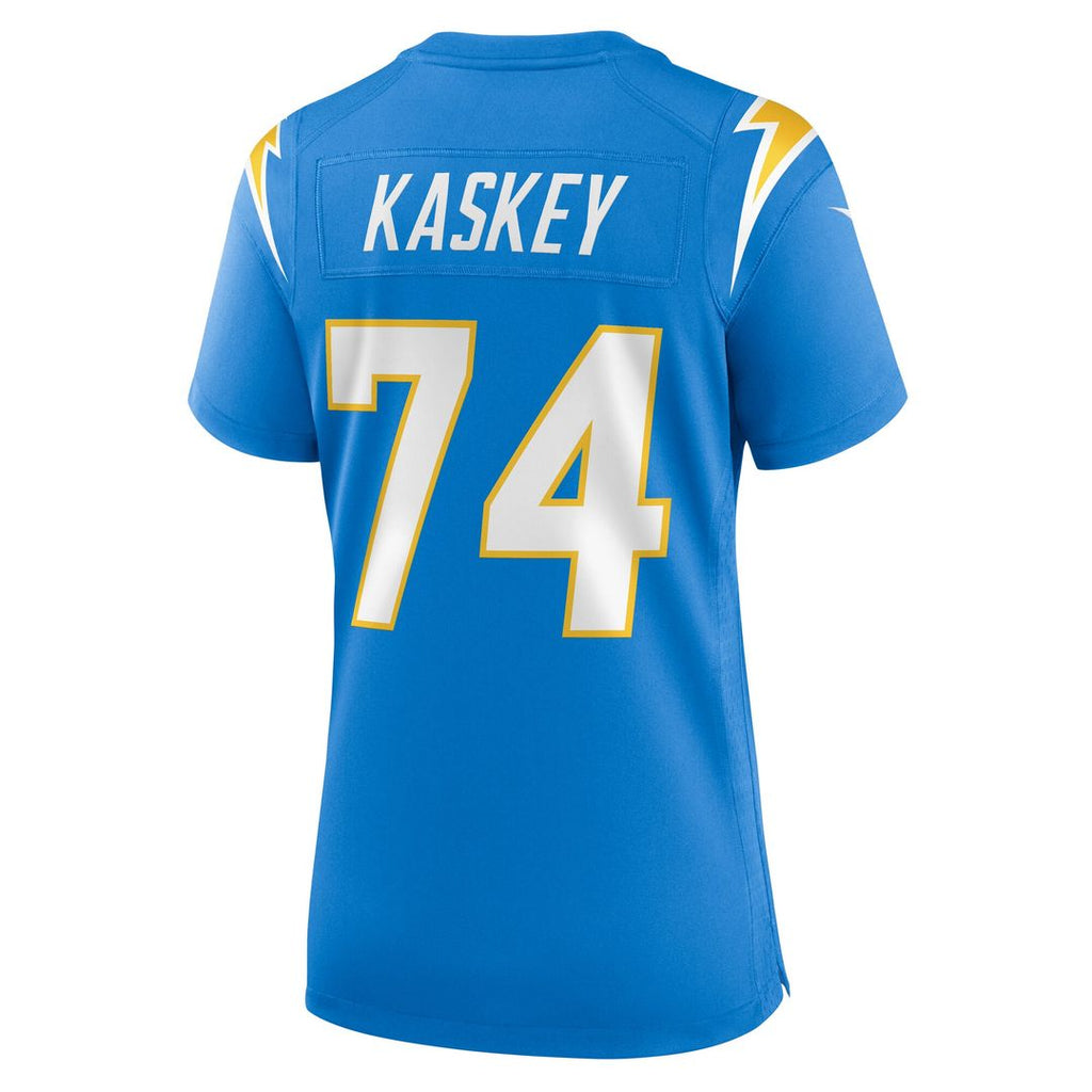 Matt Kaskey Los Angeles Chargers Nike Women's Team Game Jersey - Powder Blue Official NFL Team Apparel Football Fan Gear