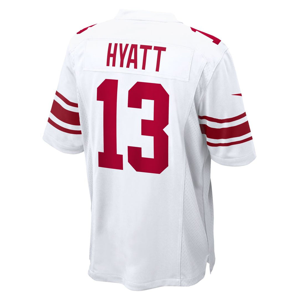 Jalin Hyatt New York Giants Nike Game Jersey - White Official NFL Team Apparel Football Fan Gear