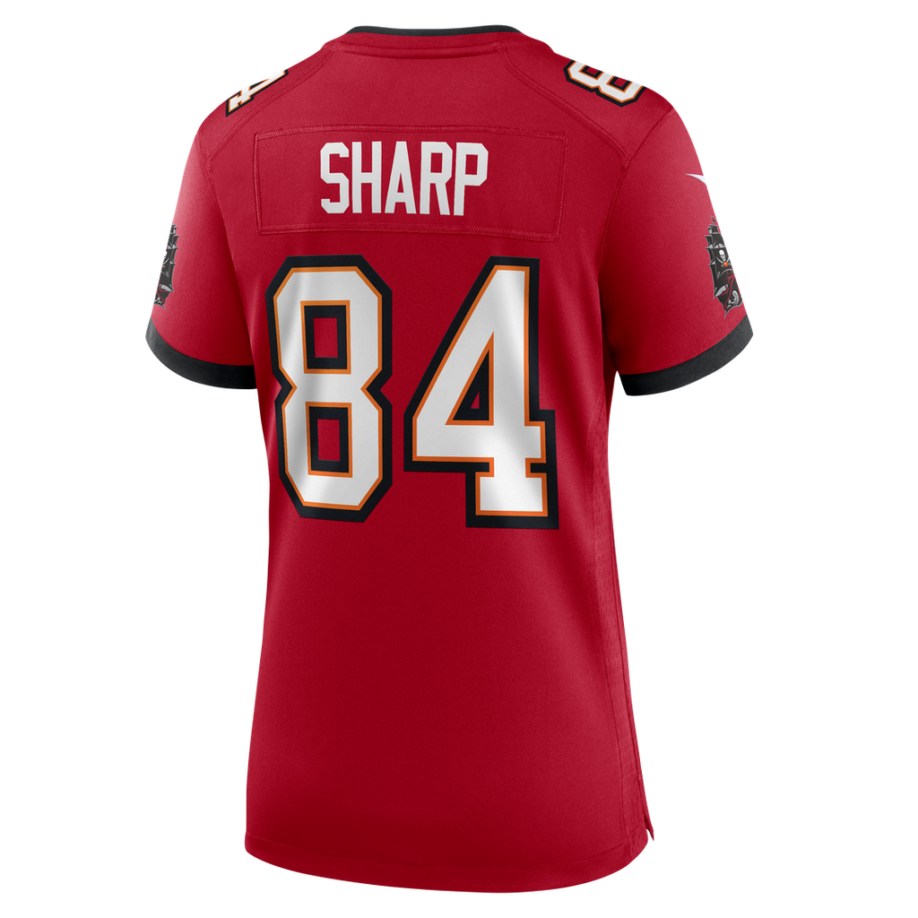 Bauer Sharp Tampa Bay Buccaneers Nike Women's Team Game Jersey - Red Official NFL Team Apparel Football Fan Gear