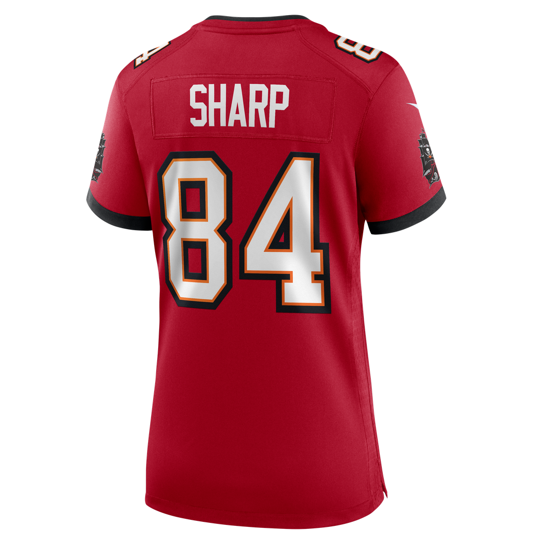 Bauer Sharp Tampa Bay Buccaneers Nike Women's Team Game Jersey - Red Official NFL Team Apparel Football Fan Gear