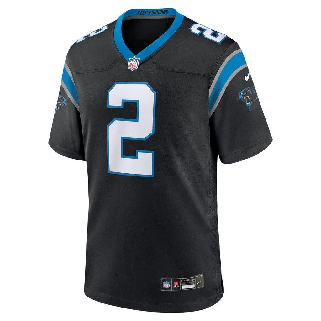 Mike Jackson Carolina Panthers Nike Game Jersey - Black Official NFL Team Apparel Football Fan Gear