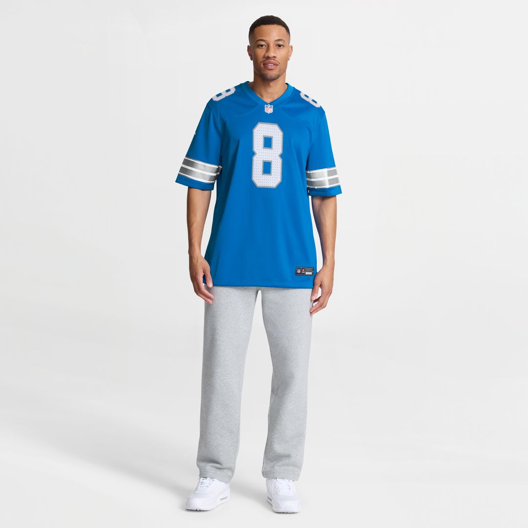 Greg Dortch Detroit Lions Nike Team Game Jersey - Blue Official NFL Team Apparel Football Fan Gear