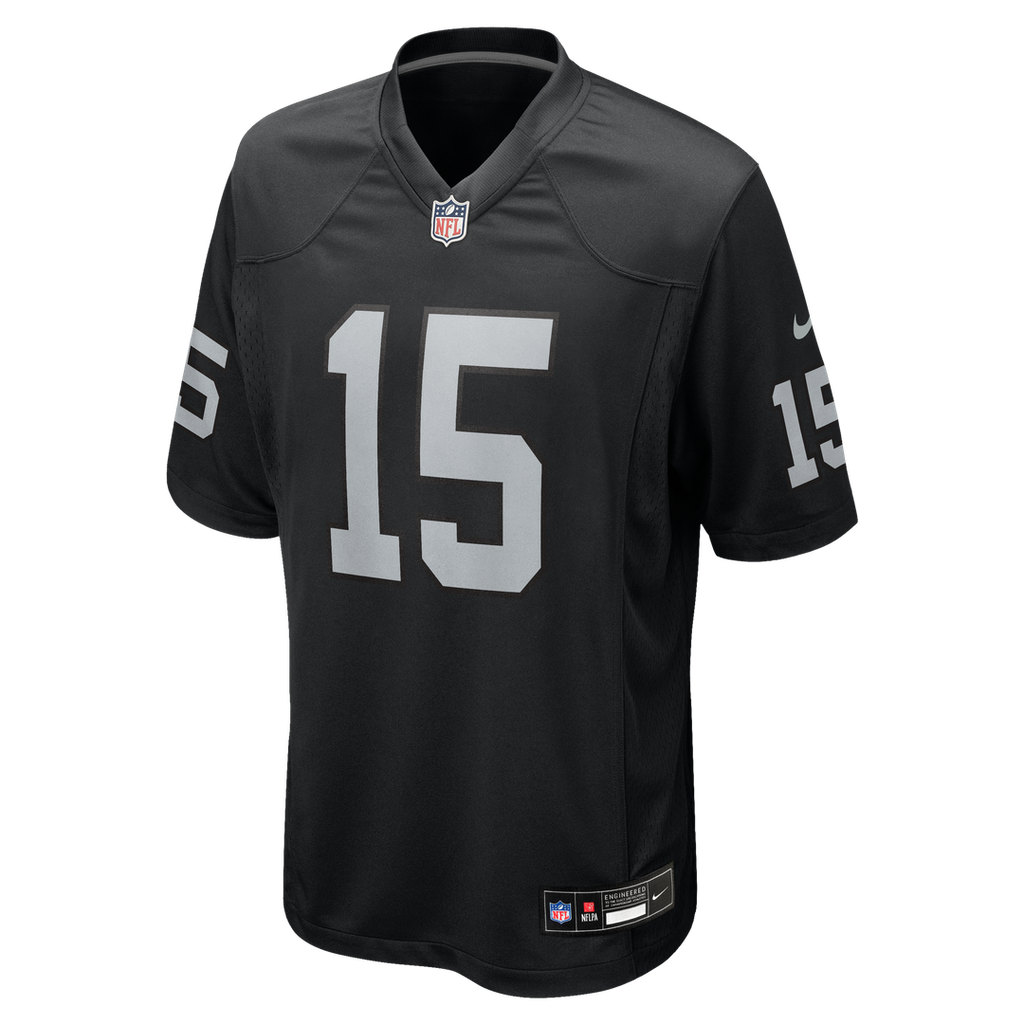 Fernando Mendoza Las Vegas Raiders Nike 2026 NFL Draft First Round Pick No. 1 Team Game Jersey - Black Official NFL Team Apparel Football Fan Gear