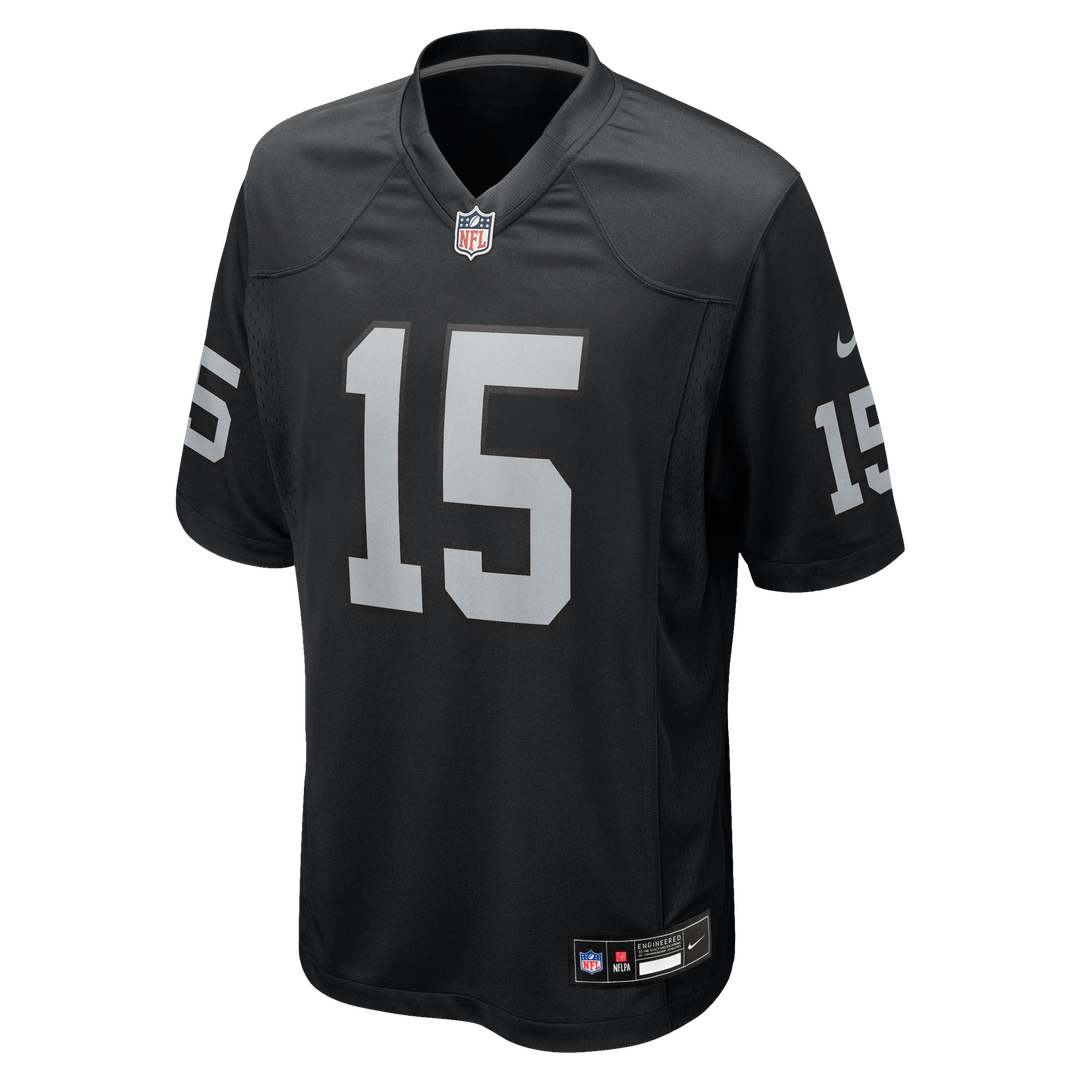Fernando Mendoza Las Vegas Raiders Nike 2026 NFL Draft First Round Pick No. 1 Team Game Jersey - Black Official NFL Team Apparel Football Fan Gear