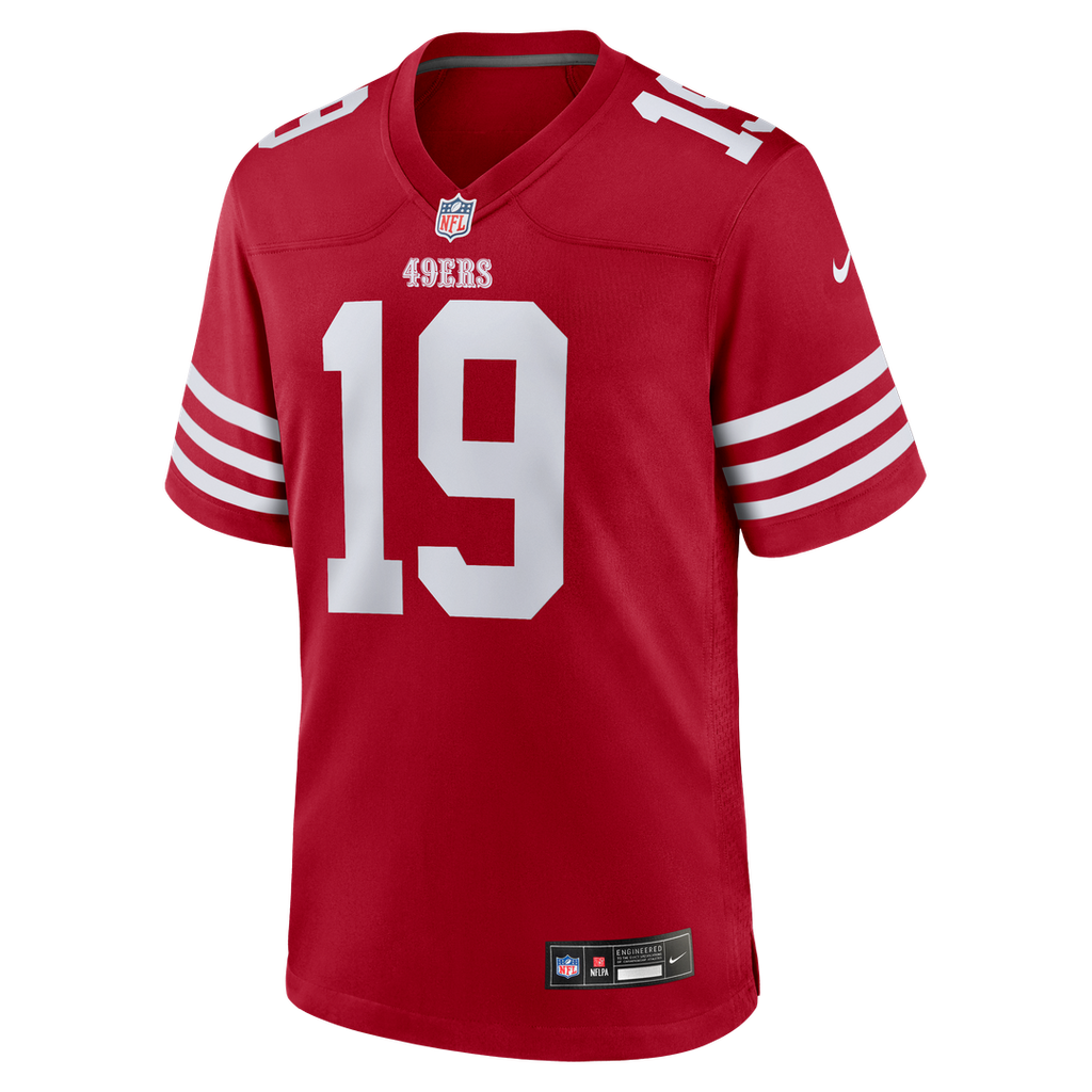 Trent Taylor San Francisco 49ers Nike Team Game Jersey - Scarlet Official NFL Team Apparel Football Fan Gear