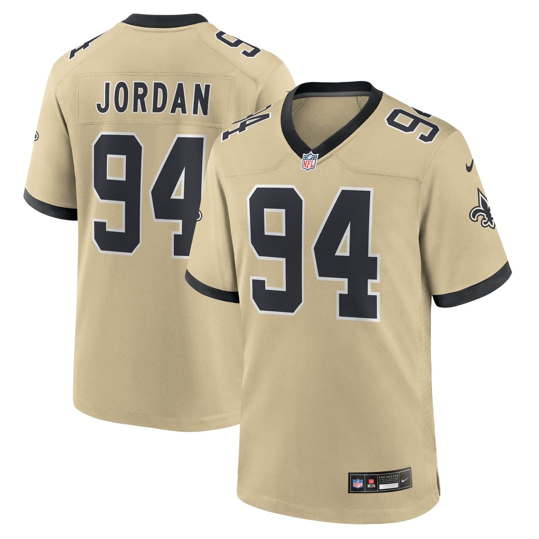 Cameron Jordan New Orleans Saints Nike Game Jersey - Black Official NFL Team Apparel Football Fan Gear