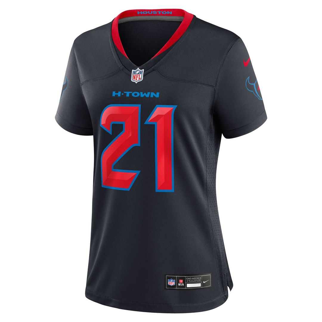Nick Chubb Houston Texans Nike Women's Game Jersey - Navy Official NFL Team Apparel Football Fan Gear