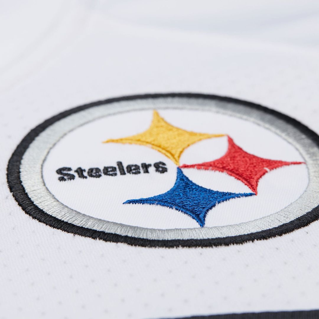 Joey Porter Pittsburgh Steelers Mitchell & Ness 2005 Authentic Throwback Retired Player Jersey - White Official NFL Team Apparel Football Fan Gear