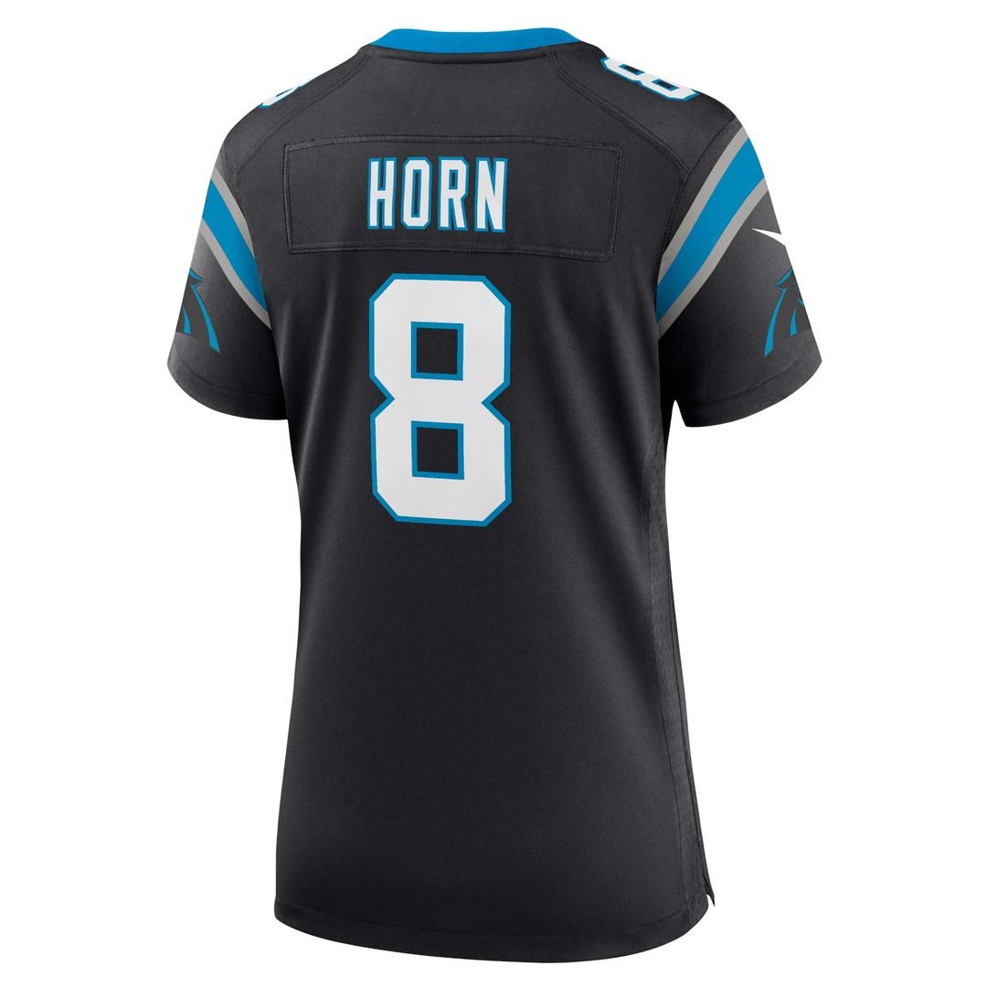 Jaycee Horn Carolina Panthers Nike Women's Player Jersey - Black Official NFL Team Apparel Football Fan Gear
