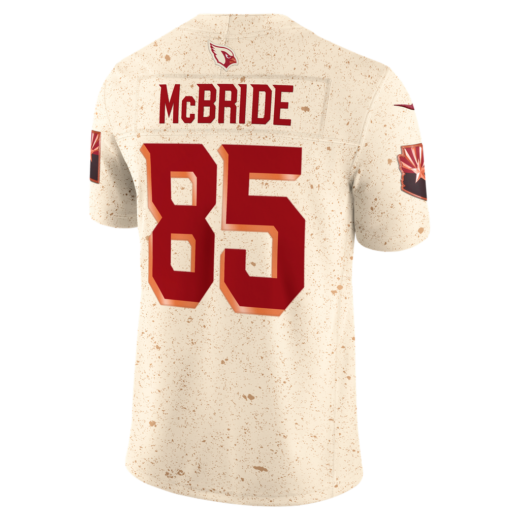 Trey McBride Arizona Cardinals Nike 2025 Rivalries Collection Stitched Limited Jersey - Natural Official NFL Team Apparel Football Fan Gear