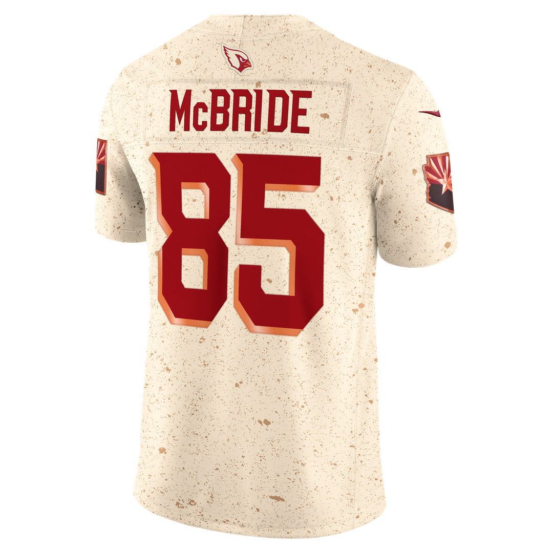 Trey McBride Arizona Cardinals Nike 2025 Rivalries Collection Stitched Limited Jersey - Natural Official NFL Team Apparel Football Fan Gear