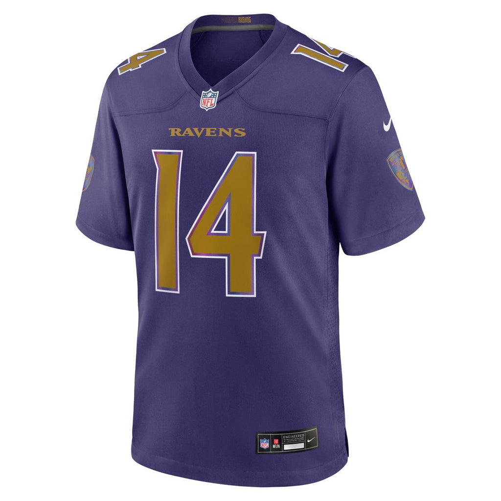 Kyle Hamilton Baltimore Ravens Nike Alternate Game Jersey - Purple Official NFL Team Apparel Football Fan Gear