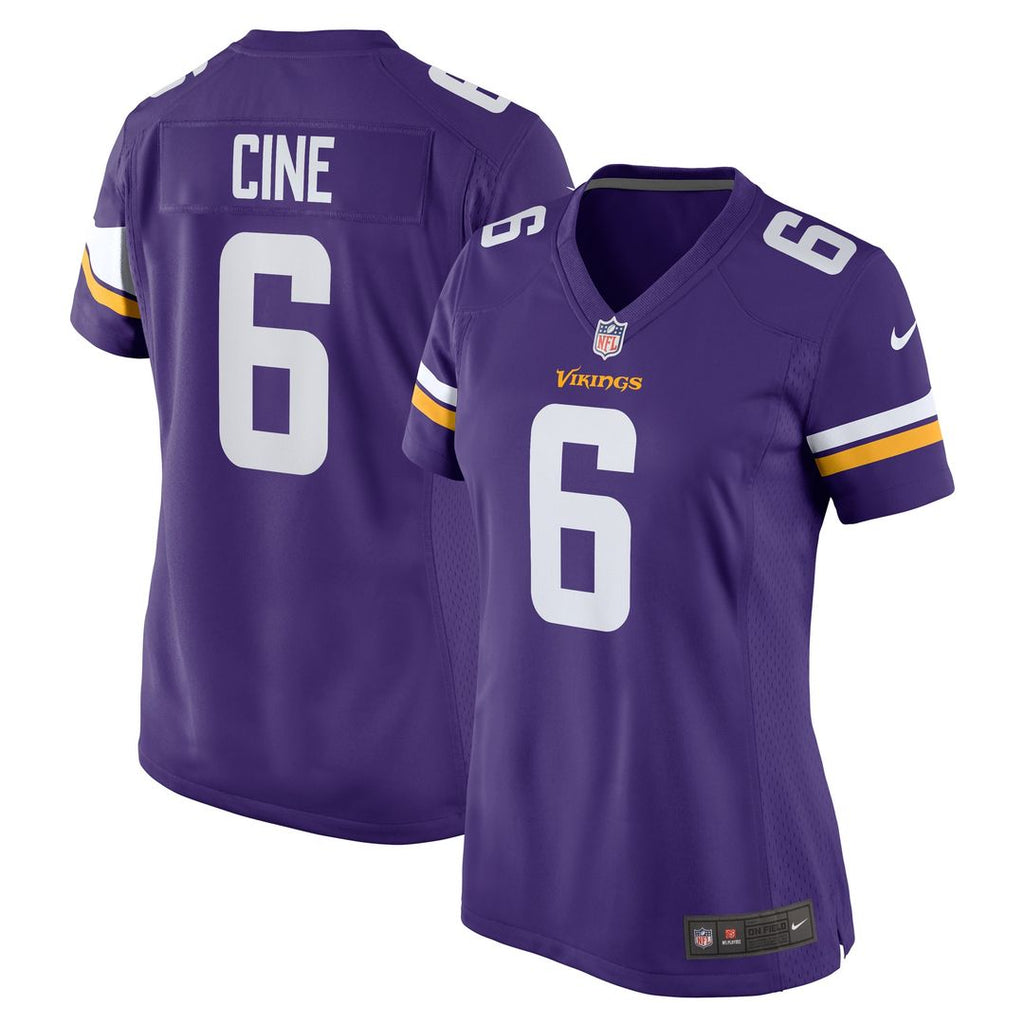Lewis Cine Minnesota Vikings Nike Women's Game Player Jersey - Purple Official NFL Team Apparel Football Fan Gear