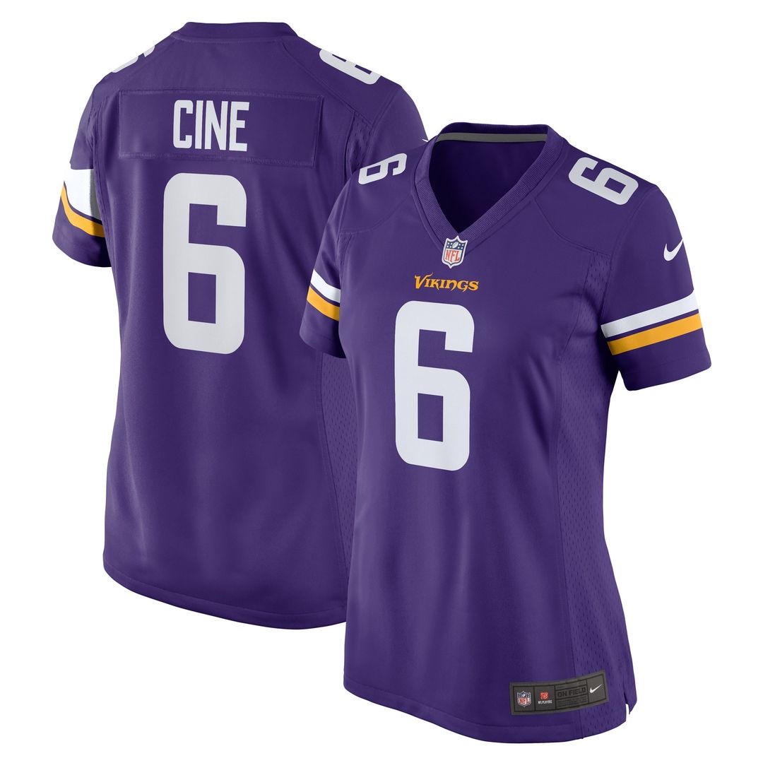 Lewis Cine Minnesota Vikings Nike Women's Game Player Jersey - Purple Official NFL Team Apparel Football Fan Gear