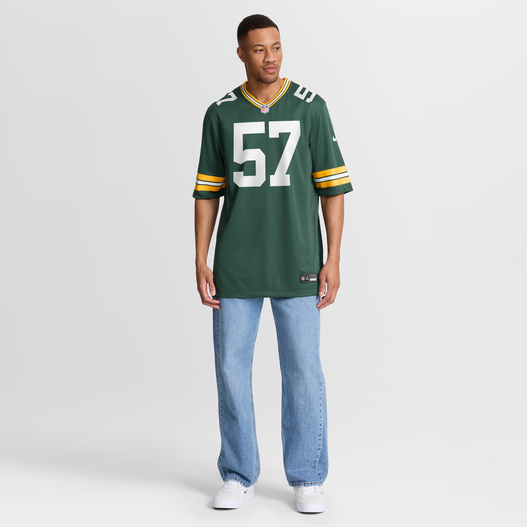 Brenton Cox Jr. Green Bay Packers Nike Game Jersey - Green Official NFL Team Apparel Football Fan Gear
