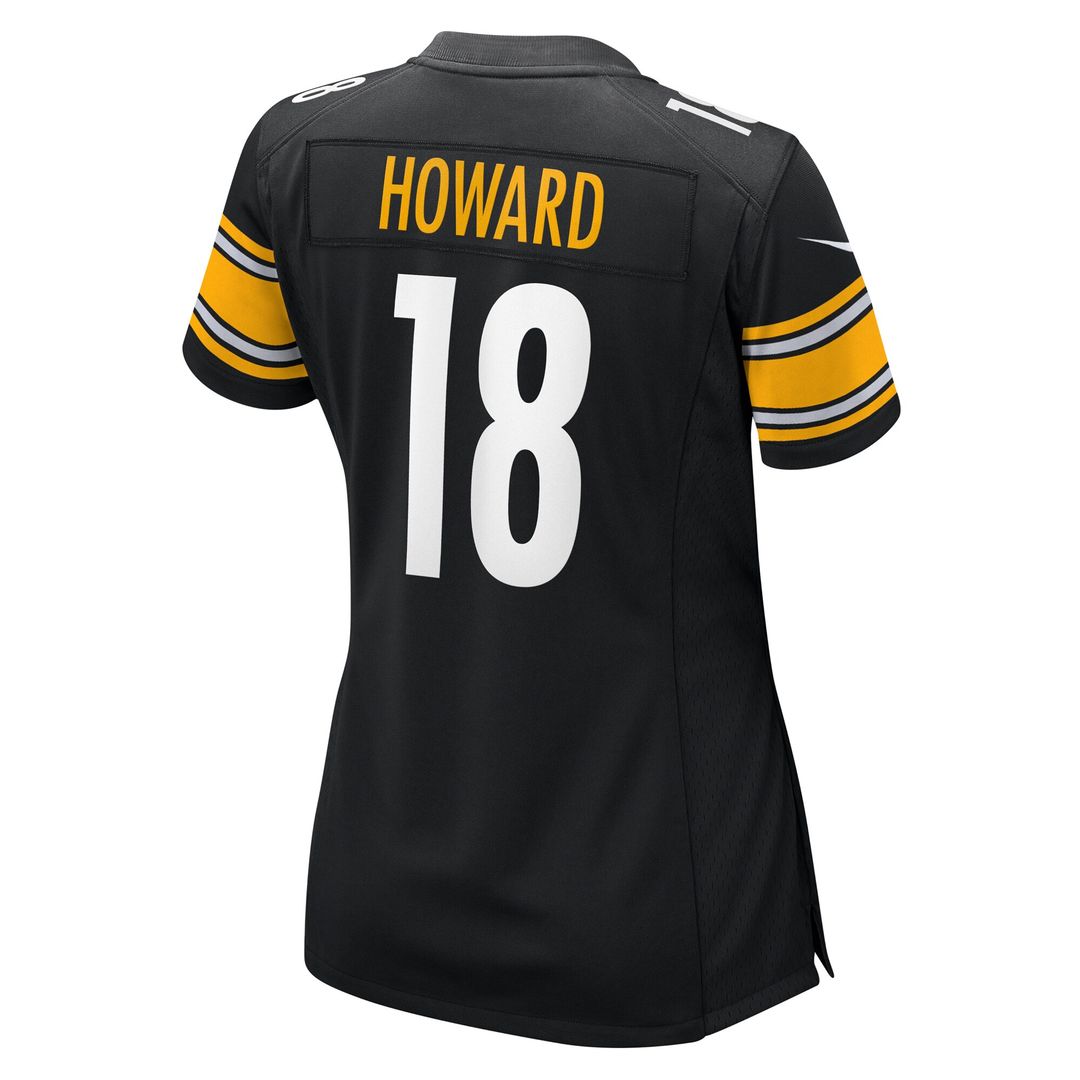 Will Howard Pittsburgh Steelers Nike Women's Team Game Jersey - Black Official NFL Team Apparel Football Fan Gear
