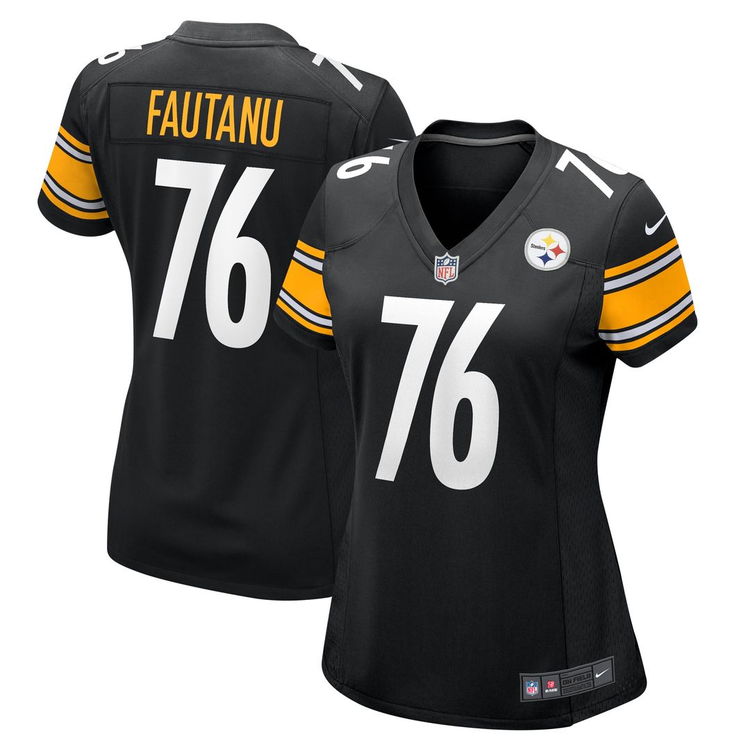 Troy Fautanu Pittsburgh Steelers Nike Women's Game Jersey - Black Official NFL Team Apparel Football Fan Gear