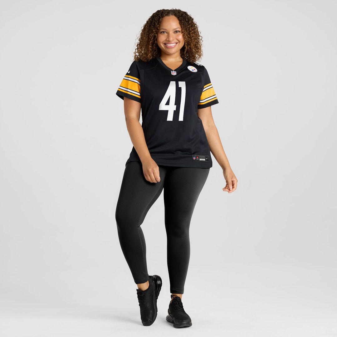 Payton Wilson Pittsburgh Steelers Nike Women's Team Game Jersey - Black Official NFL Team Apparel Football Fan Gear