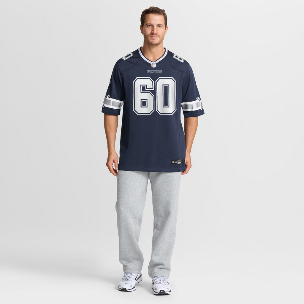 Tyler Guyton Dallas Cowboys Nike Player Game Jersey - Navy Official NFL Team Apparel Football Fan Gear